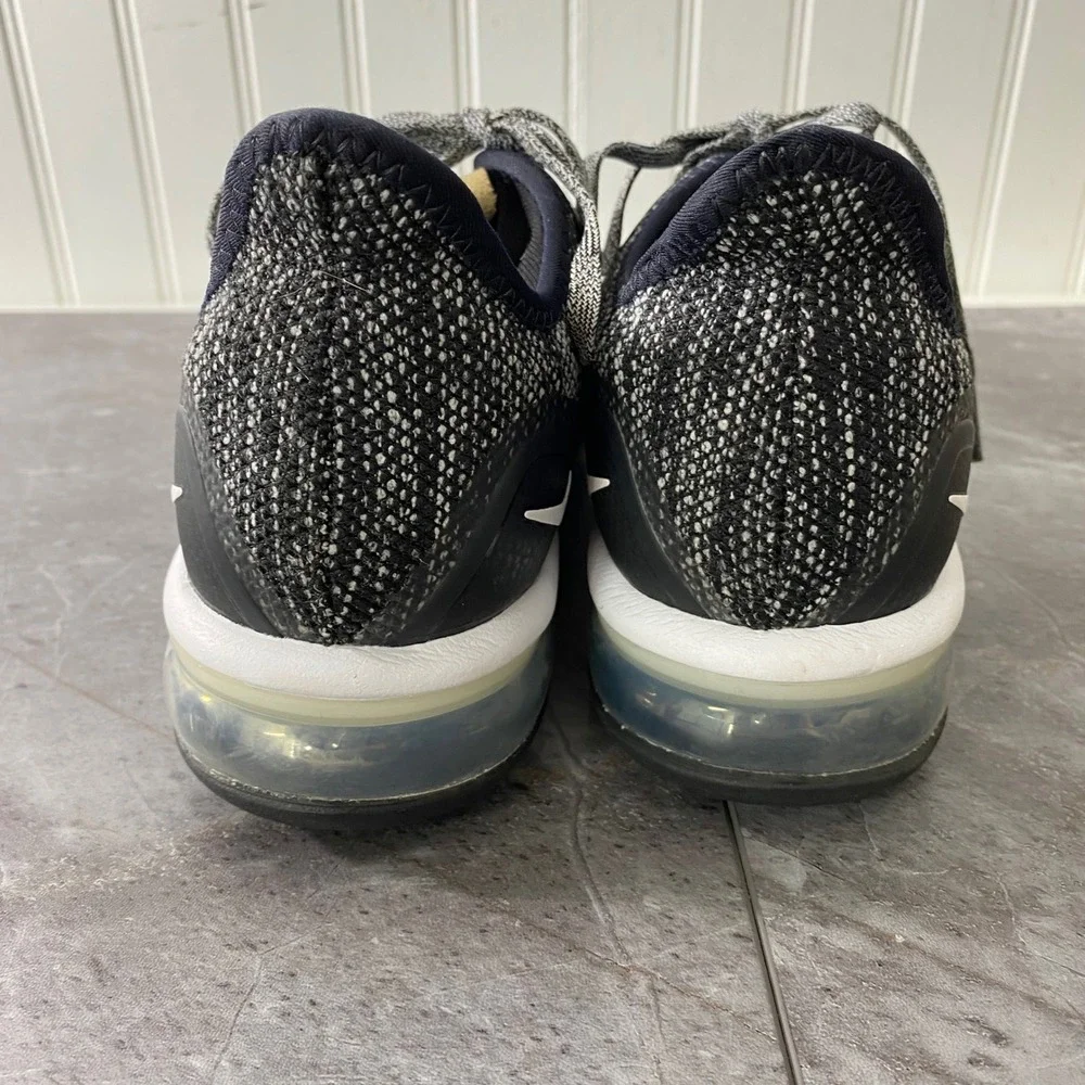 Nike Air Max Sequent 3 'Black' 908993-011 Women Shoes Sz 11 Black Knit Athletic